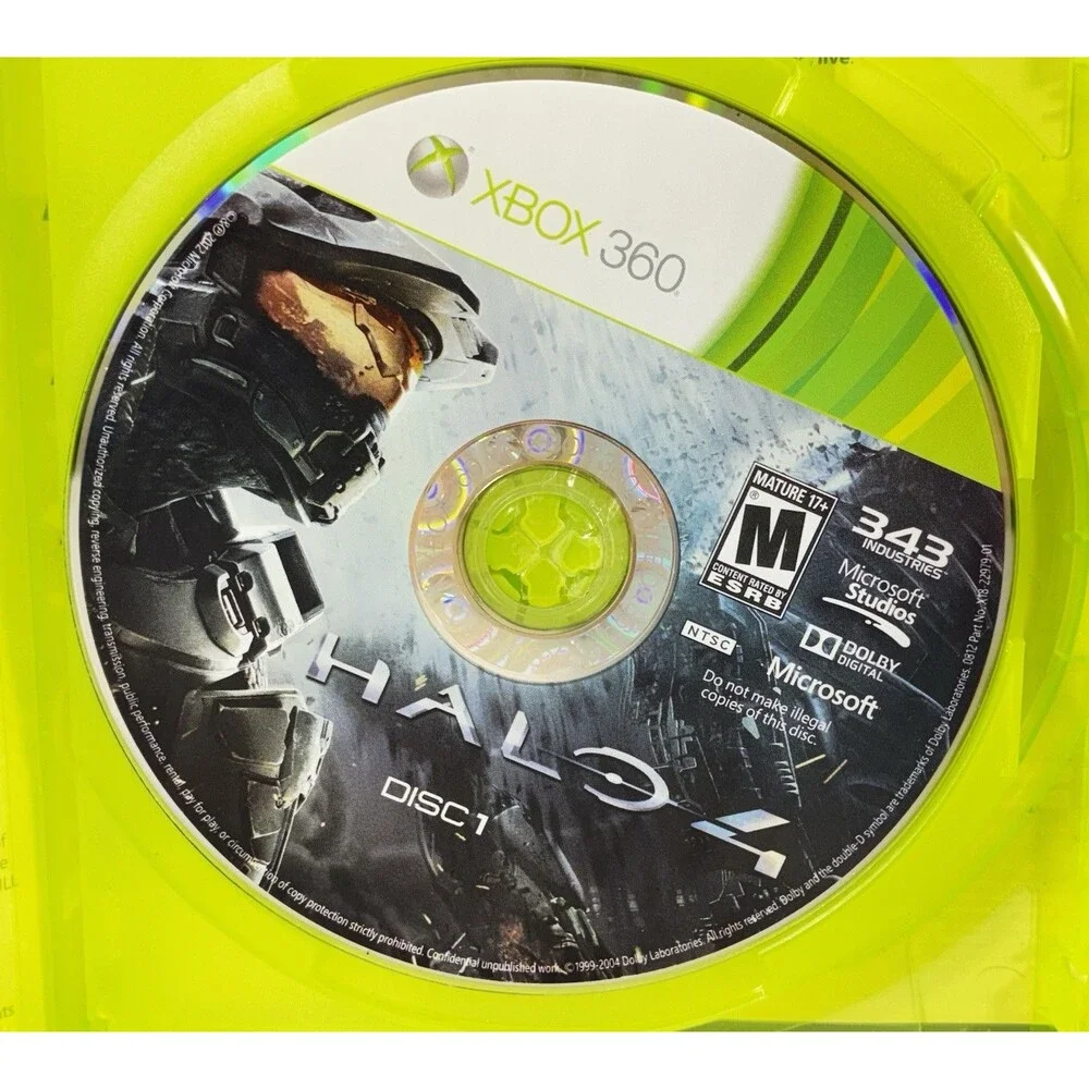 Halo 4 Microsoft Xbox 360 Microsoft Studios Complete with Manual Tested